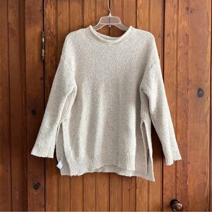 Lou & Grey Cream Knit Sweater